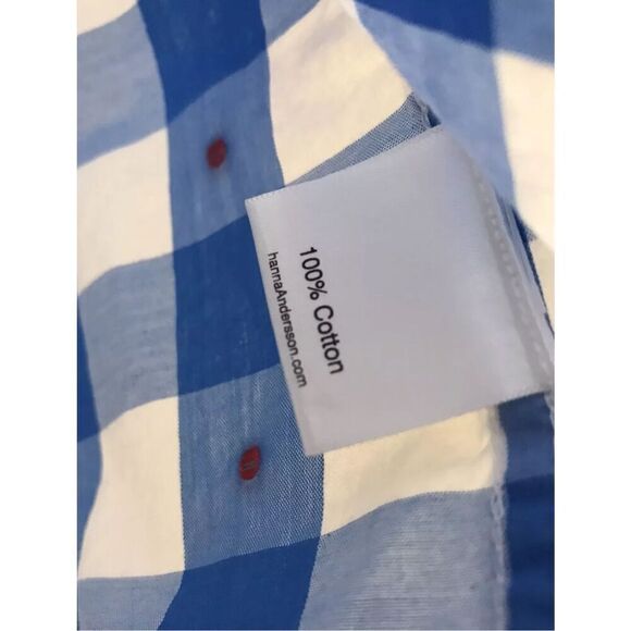 Hanna Andersson Celebrate Spring Woven Button-down Shirt $52 - Picture 4 of 6